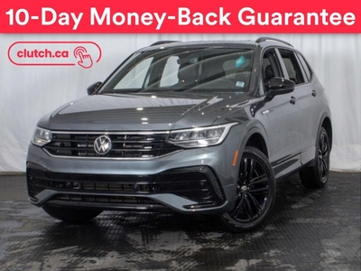 Used 2022 Volkswagen Tiguan Comfortline R-Line Black Edition AWD w/ Apple CarPlay & Android Auto, Sunroof, Rearview Cam for Sale in Bedford, Nova Scotia