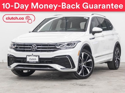Used 2022 Volkswagen Tiguan Highline R-Line AWD w/ Apple CarPlay & Android Auto, Bluetooth, Nav for Sale in Toronto, Ontario