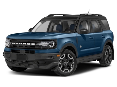 Used 2023 Ford Bronco Sport Outer Banks AWD Leather Heated Seats Heated Steering Wheel Alloy Wheels for Sale in St Thomas, Ontario