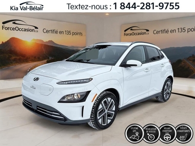Used 2023 Hyundai KONA Electric Preferred GPS*SIÈGES CHAUFFANTS*CRUISE*CAMÉRA* for Sale in Québec, Quebec