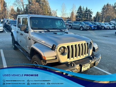 Used 2023 Jeep Gladiator Overland LOCAL BC, NO ACCIDENTS, HARDTOP, LEATHER, TOW PKG for Sale in Surrey, British Columbia