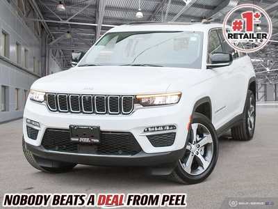 Used 2023 Jeep Grand Cherokee Limited LUXURY TECH GRP PANO ROOF LIKE NEW for Sale in Mississauga, Ontario