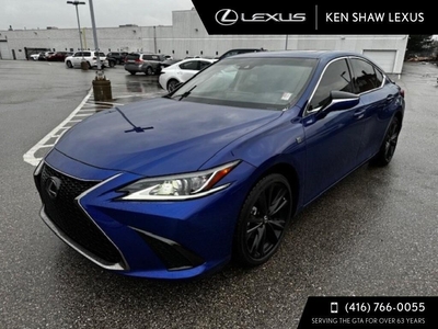Used 2023 Lexus ES 350 ** F Sport Package ** Only 5200 km ** for Sale in Toronto, Ontario