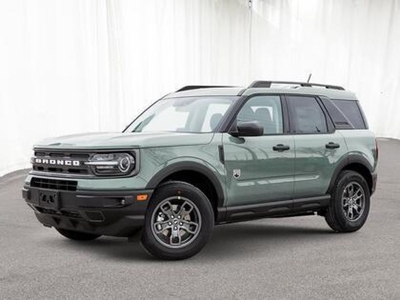New 2024 Ford Bronco Sport BIG BEND 200A W/LANE KEEP ASSIST for Sale in Regina, Saskatchewan
