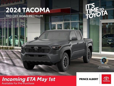 New 2024 Toyota Tacoma TRD Off Road Premium BASE for Sale in Prince Albert, Saskatchewan