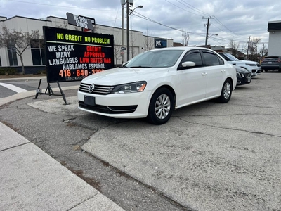 Used 2013 Volkswagen Passat 2.5L S - Alloy Wheels - 2 Sets of Tires and Wheels - Heated Seats - Leather Wrapped Wheel - Certified - Warranty for Sale in North York, Ontario