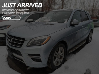 Used 2014 Mercedes-Benz ML-Class $219 BI-WEEKLY - SMOKE-FREE, WELL MAINTAINED, ONE OWNER, PET-FREE for Sale in Cranbrook, British Columbia