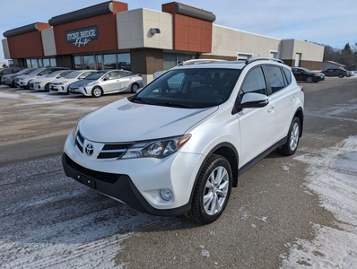 Used 2014 Toyota RAV4 LIMITED for Sale in Steinbach, Manitoba