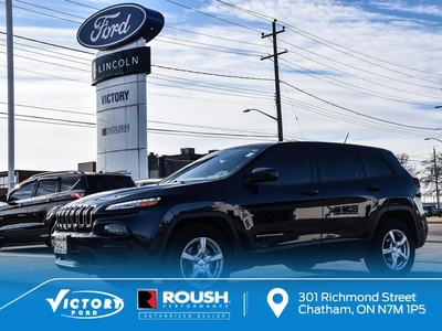 Used 2015 Jeep Cherokee Sport 5' Touchscreen Cruise USB Charging for Sale in Chatham, Ontario