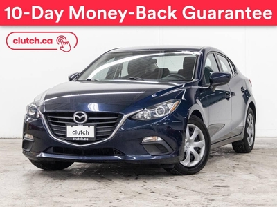 Used 2015 Mazda MAZDA3 GX w/ Comfort Pkg w/ Bluetooth, A/C, Pushbutton Start for Sale in Toronto, Ontario