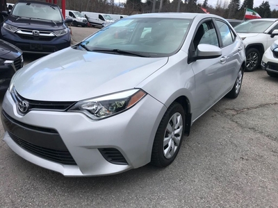 Used 2015 Toyota Corolla LE,AUTO,B/U CAM,NO ACCIDENT,SAFETY+WARRANTY INCLUD for Sale in Richmond Hill, Ontario