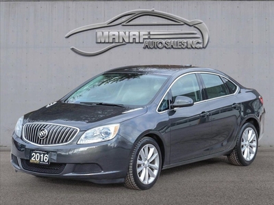 Used 2016 Buick Verano 2.4L Convenience Leather Heated-Seats Rear-Camera for Sale in Concord, Ontario