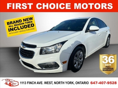 Used 2016 Chevrolet Cruze Limited LT ~MANUAL, FULLY CERTIFIED WITH WARRANTY!!!~ for Sale in North York, Ontario