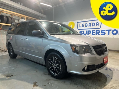 Used 2016 Dodge Grand Caravan SXT PLUS STOW N GO Blacktop Pack * SingleDVD entertainment system * Single rear overhead console system * Sun visors with vanity mirrors * Power 8-wa for Sale in Cambridge, Ontario