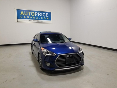 Used 2016 Hyundai Veloster Turbo NAV, REAR CAM, PAN ROOF for Sale in Mississauga, Ontario