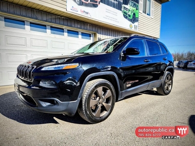 Used 2016 Jeep Cherokee 75th Anniversary Edition 4WD Loaded Certified Low for Sale in Orillia, Ontario