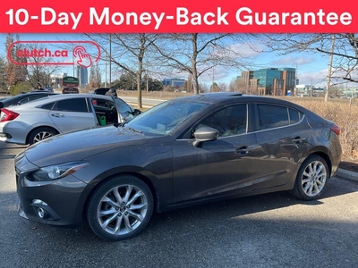 Used 2016 Mazda MAZDA3 GT w/ Luxury Pkg w/ Rearview Cam, Bluetooth, Dual Zone A/C for Sale in Toronto, Ontario