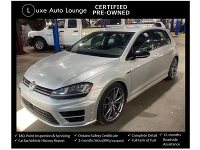 Used 2016 Volkswagen Golf R GOLF R!! ONE-OWNER!! AWD, LEATHER, FENDER AUDIO! for Sale in Orleans, Ontario