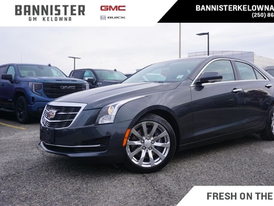Used 2017 Cadillac ATS 2.0L Turbo Luxury REMOTE START, POWER SUNROOF, HEATED FRONT SEATS, REAR VIEW CAMERA for Sale in Kelowna, British Columbia