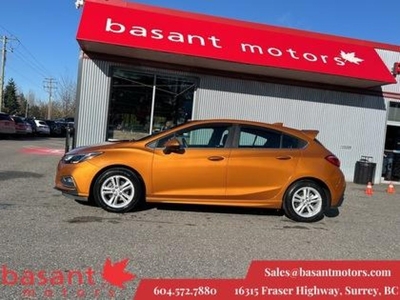 Used 2017 Chevrolet Cruze Low KMs, Power Sunroof, Backup Cam, Fuel Efficient for Sale in Surrey, British Columbia