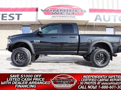 Used 2017 Dodge Ram 1500 BIG LIFT/BIG LOOKS, LOTS OF $$ ON EXTRAS, SHARP!! for Sale in Headingley, Manitoba