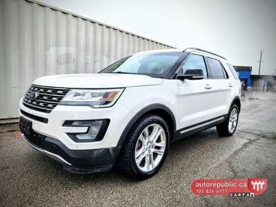 Used 2017 Ford Explorer XLT AWD Loaded Certified 7 Seater Extended Warrant for Sale in Orillia, Ontario
