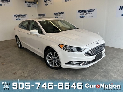 Used 2017 Ford Fusion SE HYBRID LUXURY LEATHER SUNROOF NAVIGATION for Sale in Brantford, Ontario