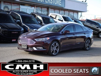 Used 2017 Ford Fusion Titanium NAV ROOF COLD-SEATS REM-START for Sale in St. Catharines, Ontario