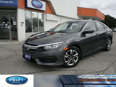Used 2017 Honda Civic 4dr CVT LX/ONLY 16000 KMS-LIKE NEW-PRICED TO SALE! for Sale in Brantford, Ontario
