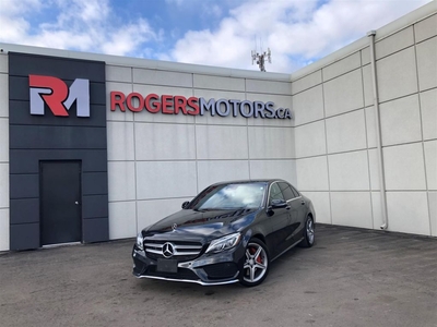 Used 2017 Mercedes-Benz C 300 4MATIC - NAVI - PANO ROOF - REVERSE CAMERA for Sale in Oakville, Ontario