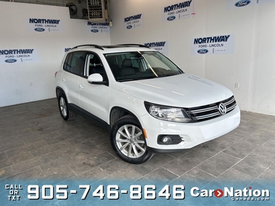 Used 2017 Volkswagen Tiguan WOLFSBURG EDITION AWD LEATHER TOUCHSCREEN for Sale in Brantford, Ontario
