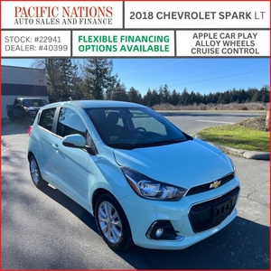 Used 2018 Chevrolet Spark LT for Sale in Campbell River, British Columbia