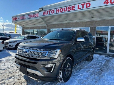 Used 2018 Ford Expedition Max PLATINUM 360 CAMERA NAVIGATION LANE ASSIST for Sale in Calgary, Alberta