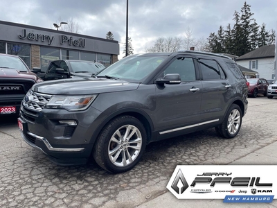Used 2018 Ford Explorer Limited SUNROOF - NAV - 7 SEATER for Sale in New Hamburg, Ontario