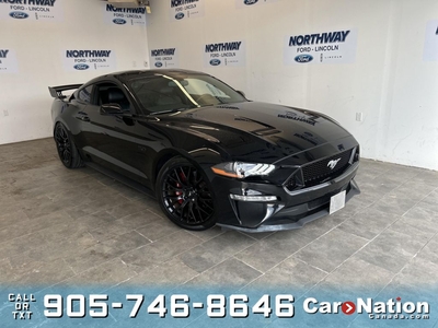 Used 2018 Ford Mustang GT PREMIUM LEATHER NAV MODS LISTED BELOW! for Sale in Brantford, Ontario