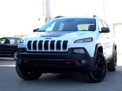 Used 2018 Jeep Cherokee Trailhawk L Plus - 4WD - HEATED/COOLED LEATHER - ACCIDENT FREE for Sale in Saskatoon, Saskatchewan