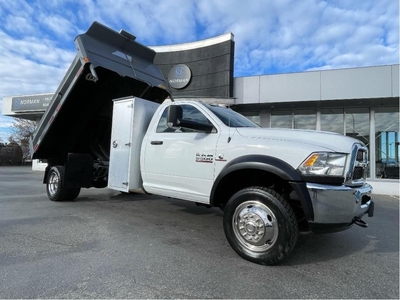 Used 2018 RAM 5500 SXT DRW 4WD DIESEL AISIN HYDROLIC DUMP TRUCK BED for Sale in Langley, British Columbia