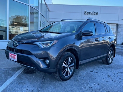 Used 2018 Toyota RAV4 XLE AWD-ONE OWNER-PWR SEAT+HTD STEERING! for Sale in Cobourg, Ontario