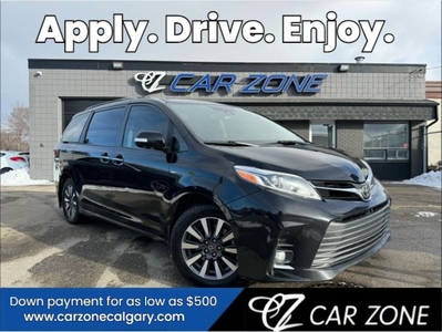 Used 2018 Toyota Sienna AWD LIMITED DUAL SUNROOFS ONE OWNER for Sale in Calgary, Alberta