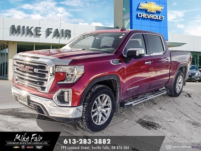 Used 2019 GMC Sierra 1500 SLT heated front seats/steering wheel,assist steps,keyless open/start,auto climate control for Sale in Smiths Falls, Ontario