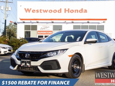 Used 2019 Honda Civic Hatchback LX for Sale in Port Moody, British Columbia