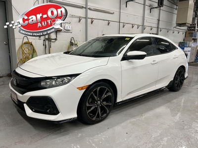 Used 2019 Honda Civic SPORT 6-SPEED SUNROOF HTD SEATS LANE WATCH for Sale in Ottawa, Ontario