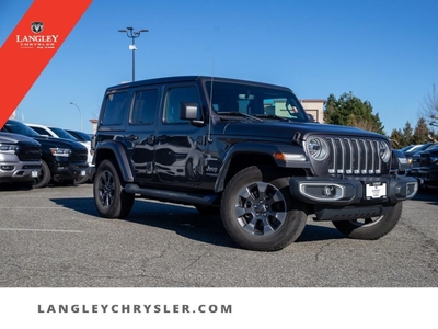 Used 2019 Jeep Wrangler Unlimited Sahara Sky One Touch Tow Pkg Cold Weather Group for Sale in Surrey, British Columbia