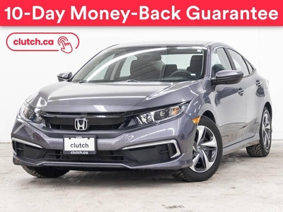 Used 2020 Honda Civic Sedan LX w/ Apple CarPlay & Android Auto, Adaptive Cruise, A/C for Sale in Toronto, Ontario