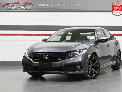 Used 2020 Honda Civic Sport Lane Watch Sunroof Carplay Remote Start for Sale in Mississauga, Ontario