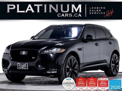 Used 2020 Jaguar F-PACE S,AWD,380HP,SUPERCHARGED,360 CAM,MERIDIAN SYS,HUD for Sale in Toronto, Ontario