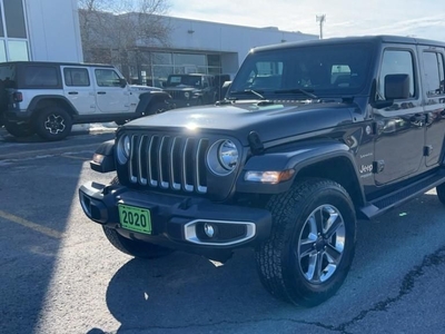 Used 2020 Jeep Wrangler Unlimited Sahara 4X4 for Sale in Nepean, Ontario