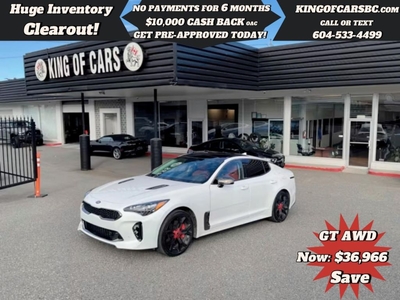Used 2020 Kia Stinger GT for Sale in Langley, British Columbia