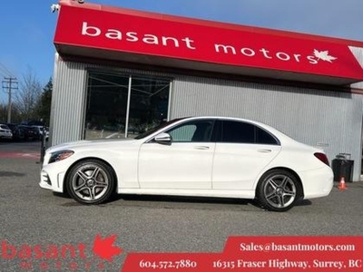 Used 2020 Mercedes-Benz C-Class 4Matic, PanoRoof, Sport Pkg, AMG Wheels! for Sale in Surrey, British Columbia