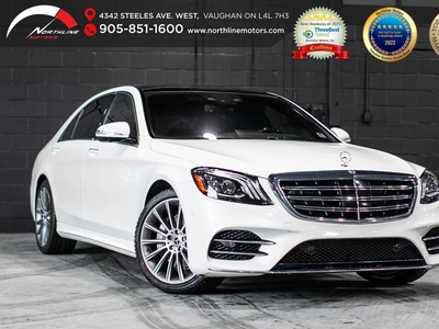 Used 2020 Mercedes-Benz S-Class S 560 LWB/ PANO/ BURMESTER/360 CAM/HUD/MASSAGE for Sale in Vaughan, Ontario